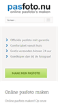 Mobile Screenshot of pasfoto.nu